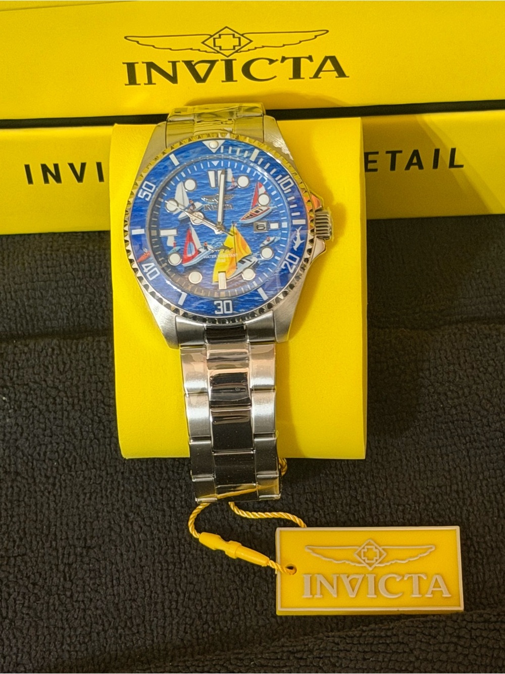 Invicta Pro Diver Visions From Above Men’s Watch, 43mm, Stainless Steel (51050)
